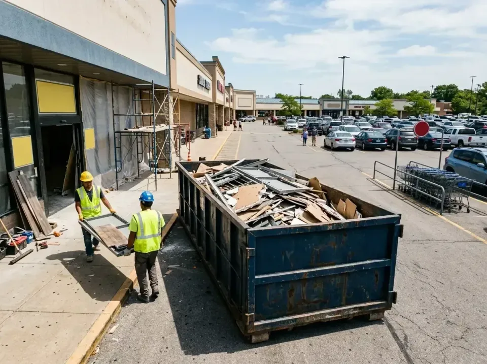 retail-store-renovation-debris-003 — frequently asked questions, Roll-off Dumpster Rentals in Rigby, ID